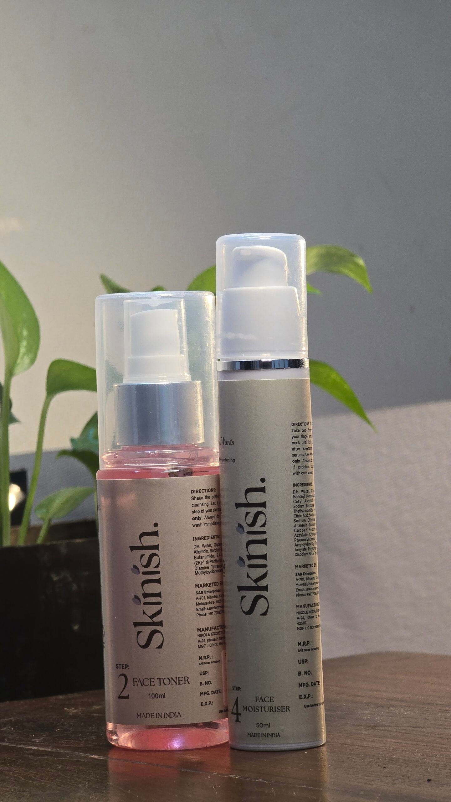 Face Toner & Moisturiser