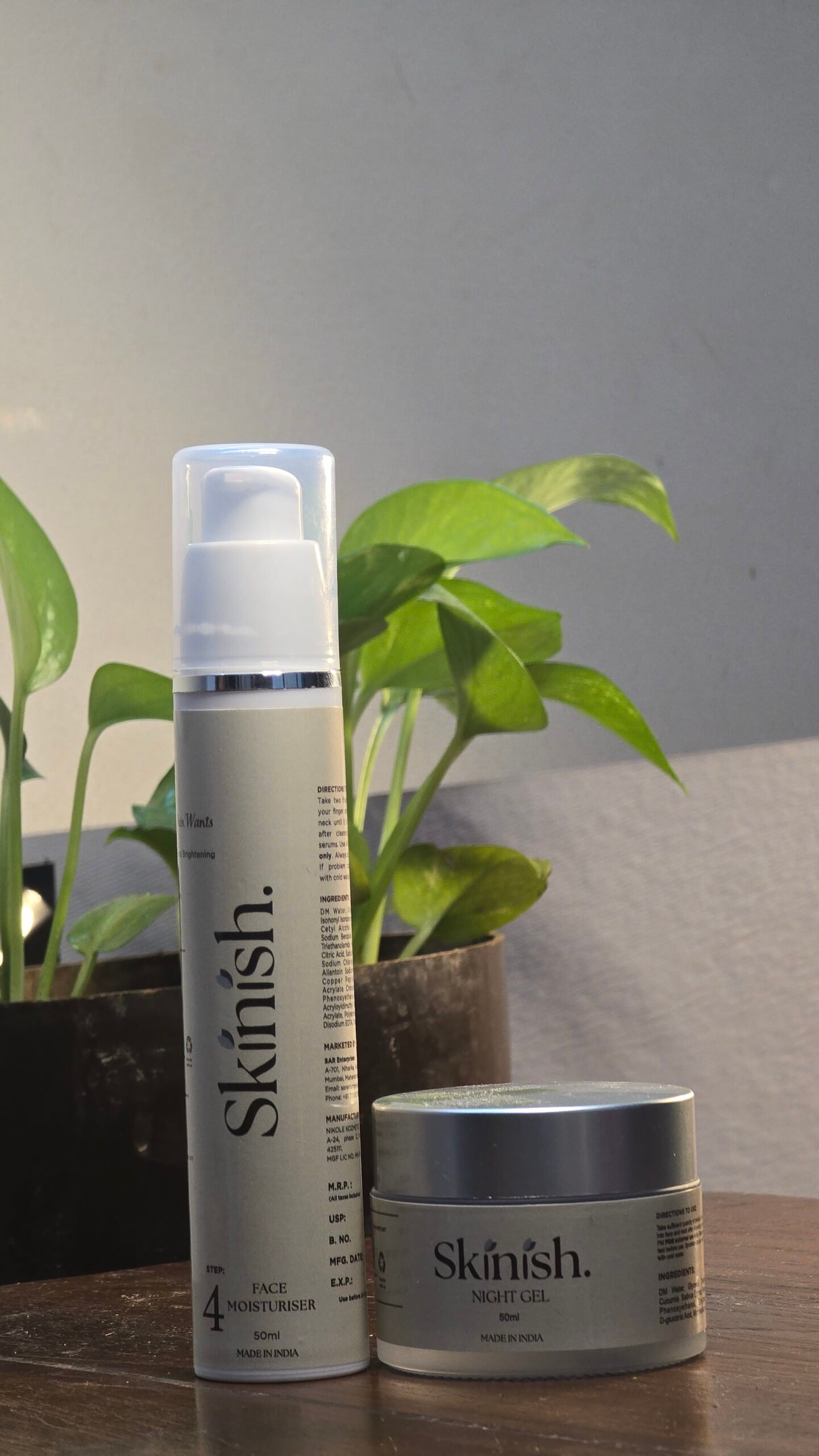 Moisturiser & Night Gel